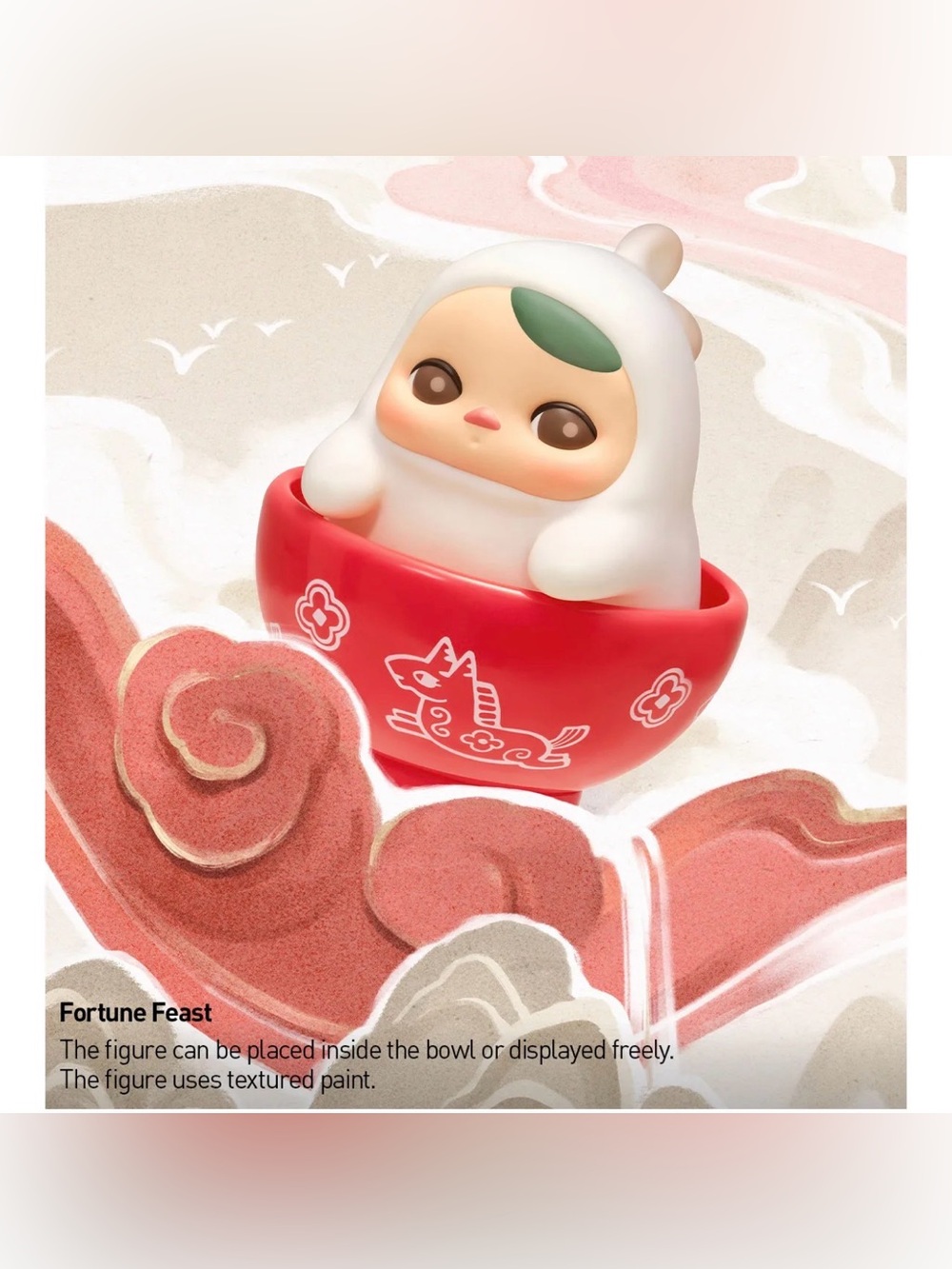 Authentic The Golden Gallop Series Figure - FORTUNE FEAST - Sealed Bag